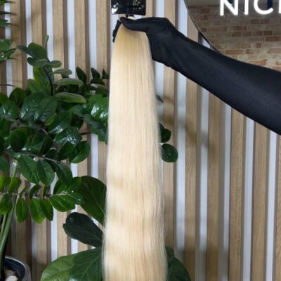 Exclusive hair, Vanilla Glow, silky wavy, 69 cm, 109 gr