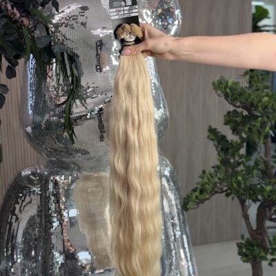 Flat keratin bonds, #60, 70 cm, 200 pcs, 150 gr. Premium category