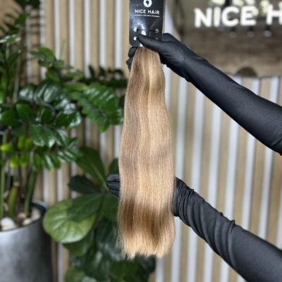 Exclusive hair, Caramel, silky wavy, 47 cm, 108 gr