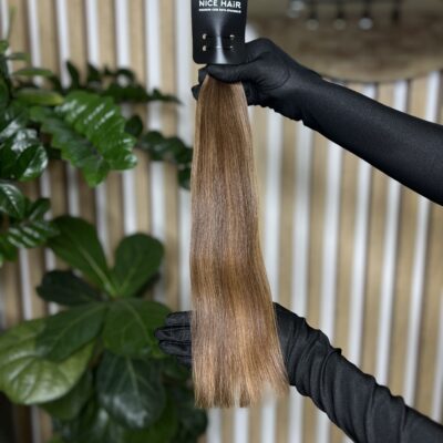 Exclusive hair, Cashmere Brown, soft straight, 44 cm, 65 gr