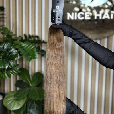 Exclusive hair, Cinnamon, silky wavy, 58 cm, 119 gr