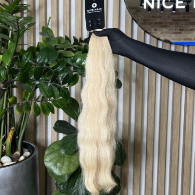 Exclusive hair, Vanilla Delight, silky wavy, 62 cm, 97 gr