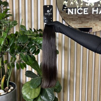 Exclusive hair, Black Mirage, soft straight, 50 cm, 59 gr