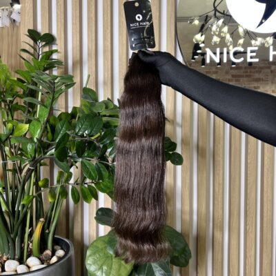 Exclusive hair, Sepia Veil, silky wavy, 61 cm, 105 gr