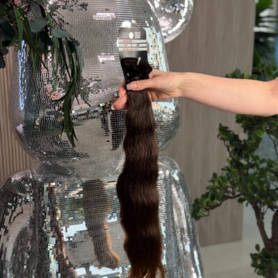 Flat keratin bonds, #dark chocolate, 45cm, 73g. Exclusive category