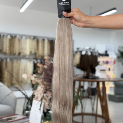 Flat keratin bonds, mix of shades #60 & #10, 55 cm,103 g, 325 pcs. Lux category