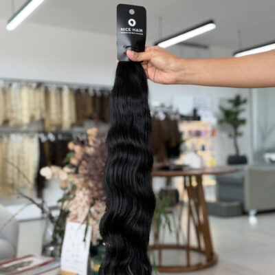 Flat keratin bonds, #1, 50 cm, 200 pcs, 130 gr. Premium category