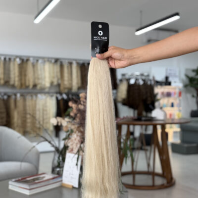 Flat keratin bonds, #60, 55 cm, 200 pcs, 102 gr. Lux category