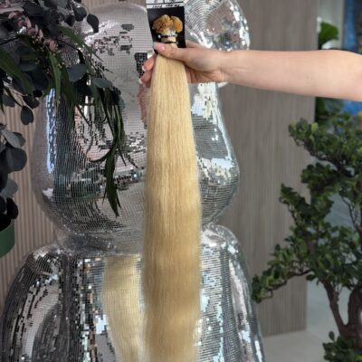 Flat keratin bonds #613, 70cm, 150g, 150pcs. Lux category