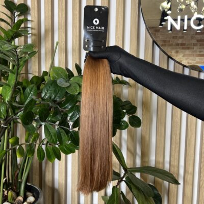 Exclusive hair, Copper Glow, soft straight, 47 cm, 94 gr