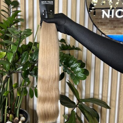 Exclusive hair, Crème Brûlée, silky wavy, 50 cm, 125 gr