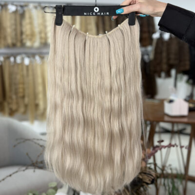 Machine clip-in weft, #60, 50 cm, 186 gr. Lux category