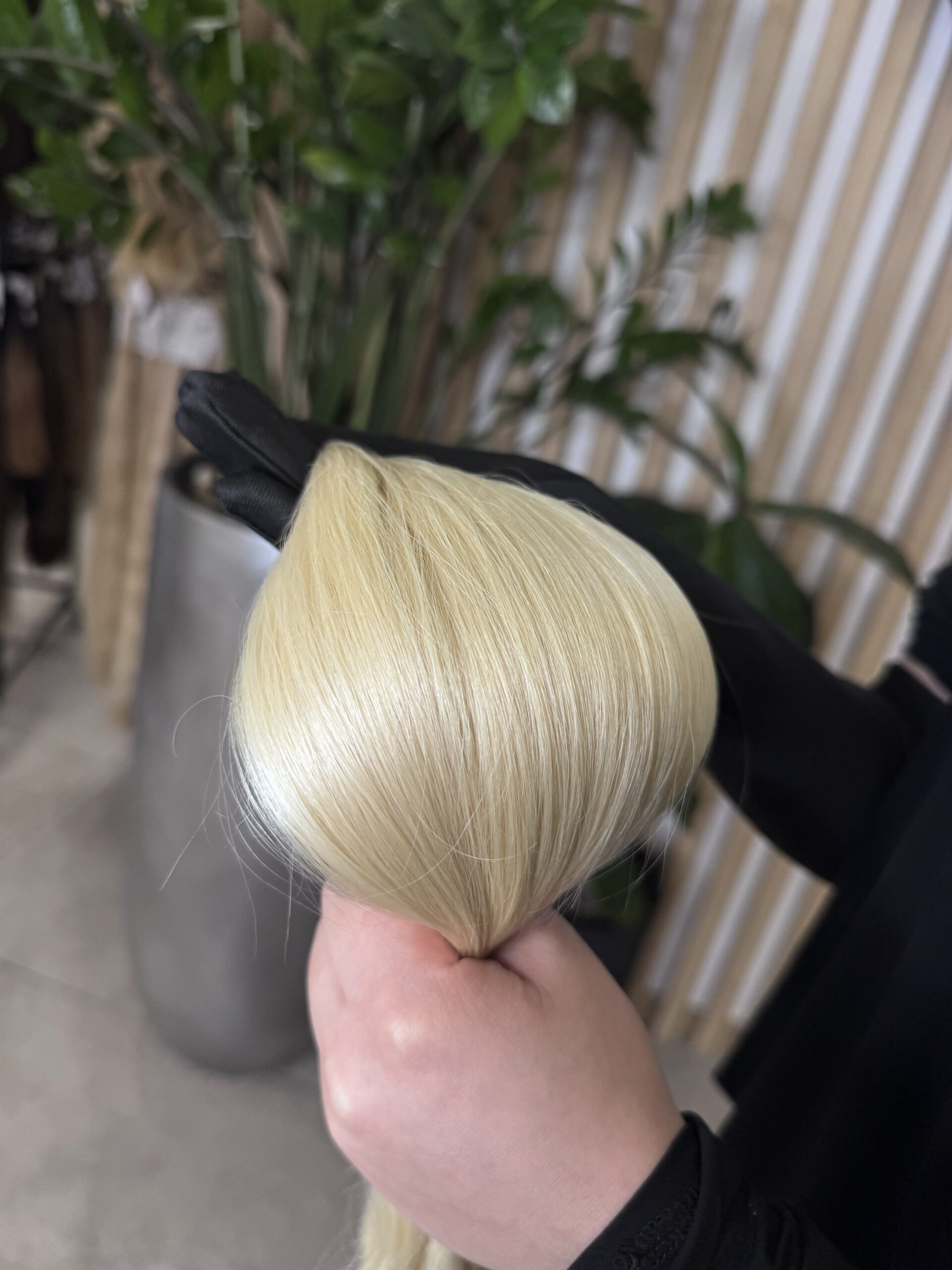 close up to hair bulk