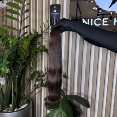 Exclusive hair, Dark Pearl, soft straight, 54 cm, 92 gr