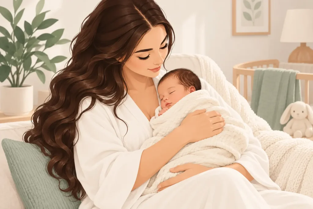 Hair Extensions After Pregnancy: Safety & Volume
