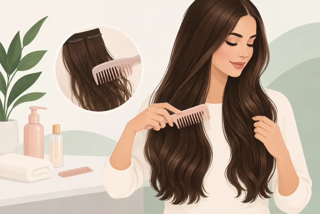 How to Detangle Hair Extensions Safely: Step-by-Step Guide