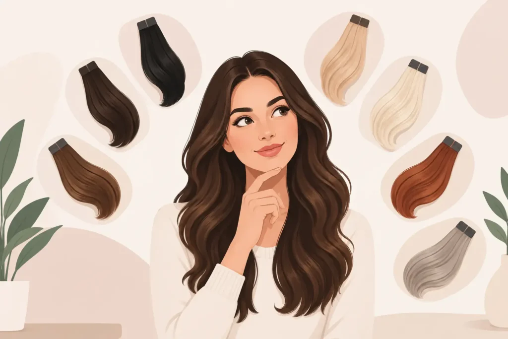 What Color Hair Extensions Should I Get?